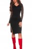 ROCHII TRICOT - Rochie tricot Anya Black