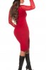 ROCHII TRICOT - Rochie tricot Anya Red