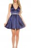 ROCHII ELEGANTE - Rochie baby doll Abeer Dark Blue