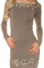 ROCHII TRICOT - Rochie tricot Ynes Cappuccino
