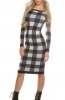 ROCHII TRICOT - Rochie tricot Yakira Black
