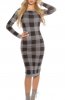 ROCHII TRICOT - Rochie tricot Yakira Grey