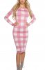 ROCHII TRICOT - Rochie tricot Yakira Pink