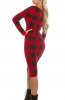 ROCHII TRICOT - Rochie tricot Yakira Red