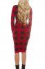 ROCHII TRICOT - Rochie tricot Yakira Red