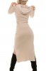 ROCHII TRICOT - Rochie tricot Karysa Beige