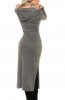 ROCHII TRICOT - Rochie tricot Karysa Grey