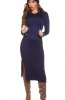 STOC EPUIZAT - Rochie tricot Kristin Navi