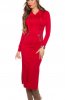 STOC EPUIZAT - Rochie tricot Kristin Red