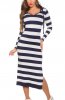 ROCHII TRICOT - Rochie tricot Darby Dark Blue