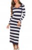 ROCHII TRICOT - Rochie tricot Darby Dark Blue