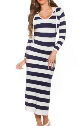 Rochie tricot Darby White din Colectia de ROCHII TRICOT