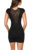 ROCHII TRICOT - Rochie tricot Karmela Black