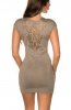 ROCHII TRICOT - Rochie tricot Karmela Taupe