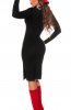 ROCHII TRICOT - Rochie tricot Wayda Black