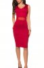 ROCHII TRICOT - Rochie tricot Setta Red