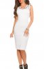 ROCHII TRICOT - Rochie tricot Ammya Creme
