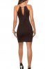 STOC EPUIZAT - Rochie tricot Lena Brown