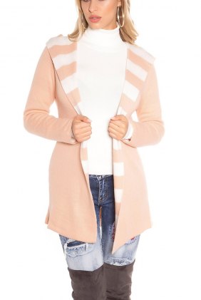 Cardigan Dyna Pink din Colectia de CARDIGANE / PONCHO