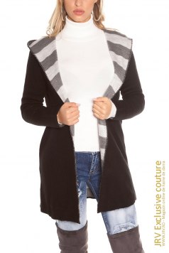 Cardigan Dyna Black - Magazin online haine de dama Fashion