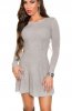 STOC EPUIZAT - Rochie tricot Sora Grey