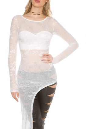 Bluza Abigail White din Colectia de BLUZE