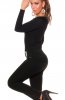 DE VARA - Pulover Tyna Black