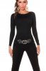 DE VARA - Pulover Tyna Black
