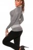 DE VARA - Pulover Tyna Grey