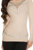PULOVERE / CARDIGANE - Pulover Vissy Beige