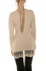 PULOVERE / CARDIGANE - Pulover Etyna Beige
