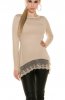 PULOVERE / CARDIGANE - Pulover Etyna Beige