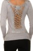 PULOVERE / CARDIGANE - Pulover Rose Grey