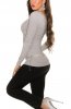 PULOVERE / CARDIGANE - Pulover Rose Grey