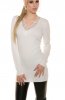 PULOVERE / CARDIGANE - Pulover Elva White