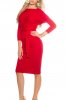 ROCHII TRICOT - Rochie tricot Yadira Red