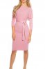 ROCHII TRICOT - Rochie tricot Yadira Pink