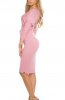 ROCHII TRICOT - Rochie tricot Yadira Pink