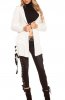 CARDIGANE / PONCHO - Cardigan Yanna White
