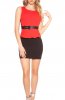 ROCHII ELEGANTE - Rochie eleganta Bow Red