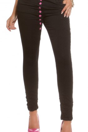 Pantaloni Valery Black din Colectia de PANTALONI / BLUGI