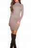 ROCHII TRICOT - Rochie tricot Clara Cappuccino