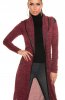 SCOASE DIN STOC - Cardigan Sore Bordeaux