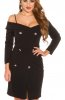 ROCHII OFFICE / DE ZI - Rochie Class Black