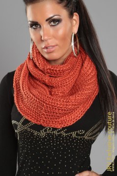 Esarfa Flor Orange - Magazin online haine de dama Fashion