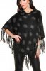SCOASE DIN STOC - Poncho Anya Black