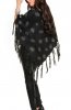 SCOASE DIN STOC - Poncho Anya Black