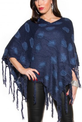 Poncho Anya Navi din Colectia de SCOASE DIN STOC