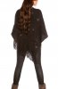 SCOASE DIN STOC - Poncho Zora Black