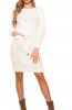 ROCHII TRICOT - Rochie tricot Tieback White